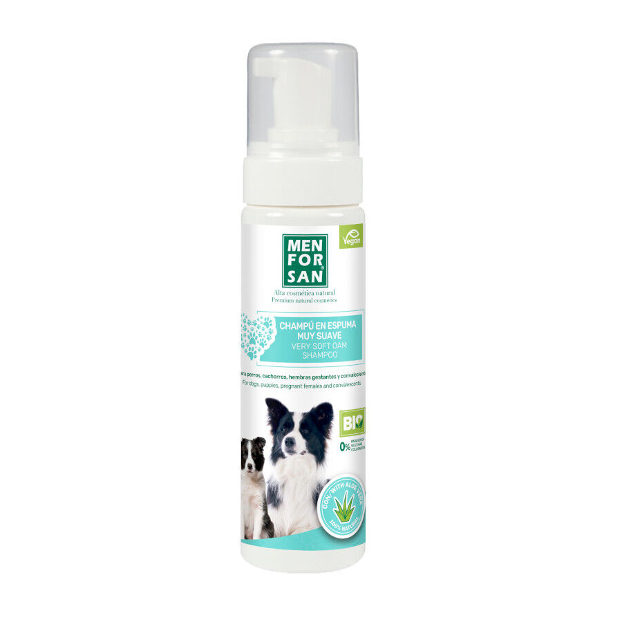 Menforsan Champ&uacute; Seco Aloe Vera para perros