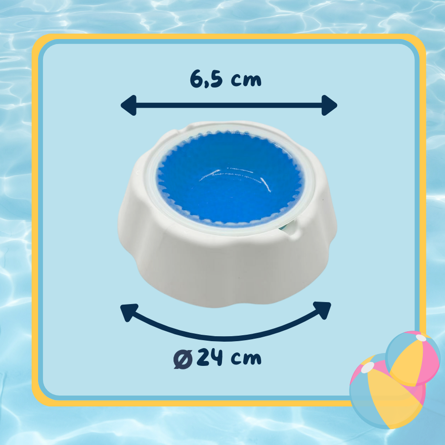 Summer Vibes Bowl Refrescante Comedero y Bebedero para perros, , large indicador imagen numero 4