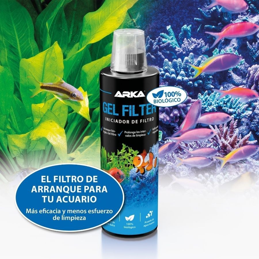 Arka Gel Filter Iniciador de Filtro para acuarios, , large Imagen numero 5