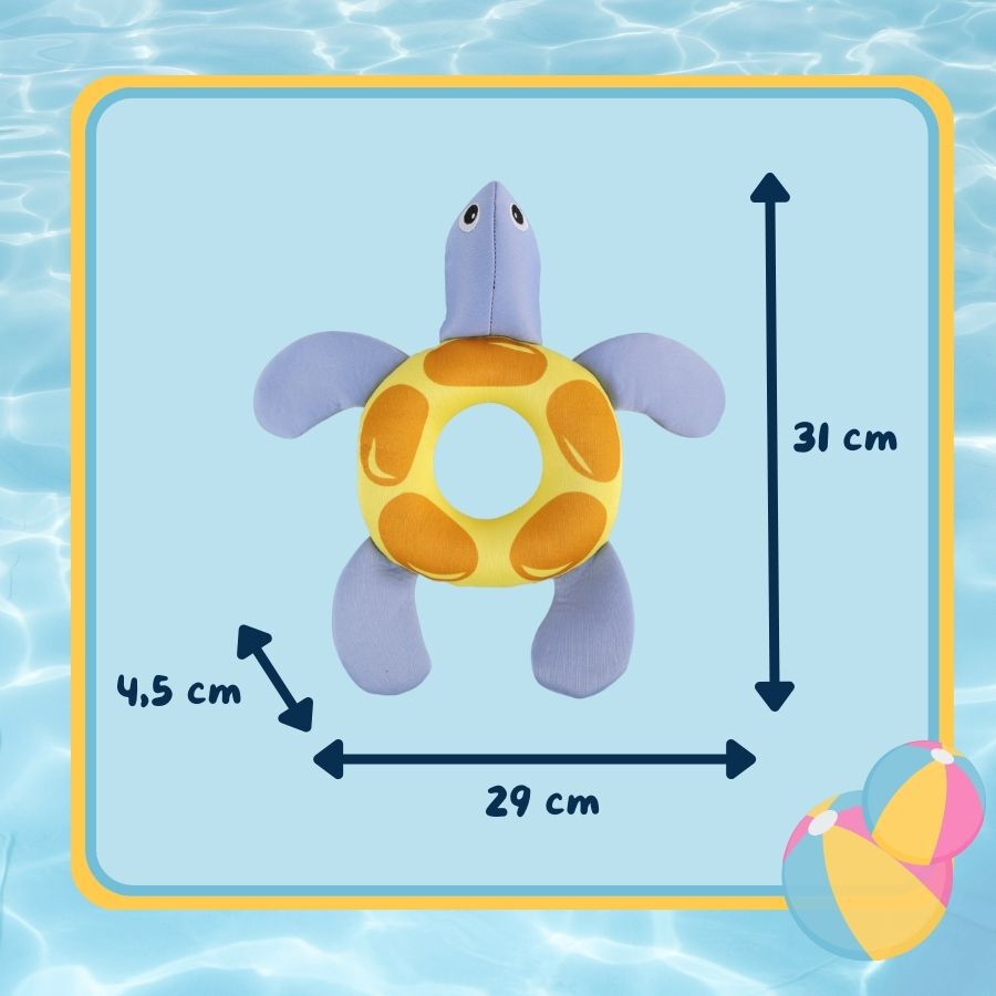 Summer Vibes Peluche Flotante Tortuga Juguete para perros, , large indicador imagen numero 4