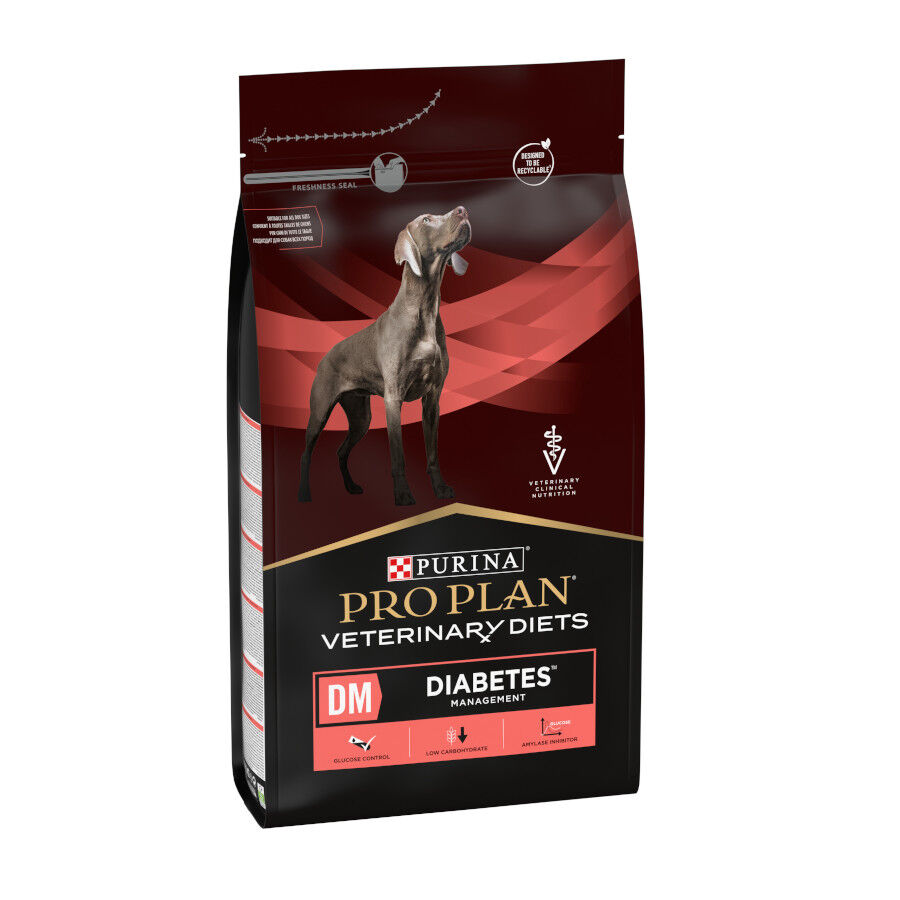 12 kg Pro Plan Veterinary Diets DM Diabetes Pienso para perros, , large Imagen numero 1