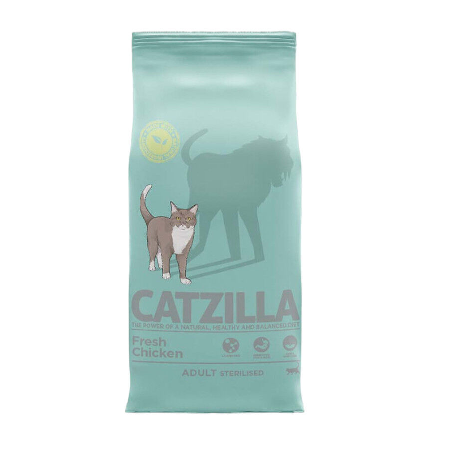 6 kg Catzilla Adult Sterilised Pienso para Gatos Esterilizados, , large indicador imagen numero 1