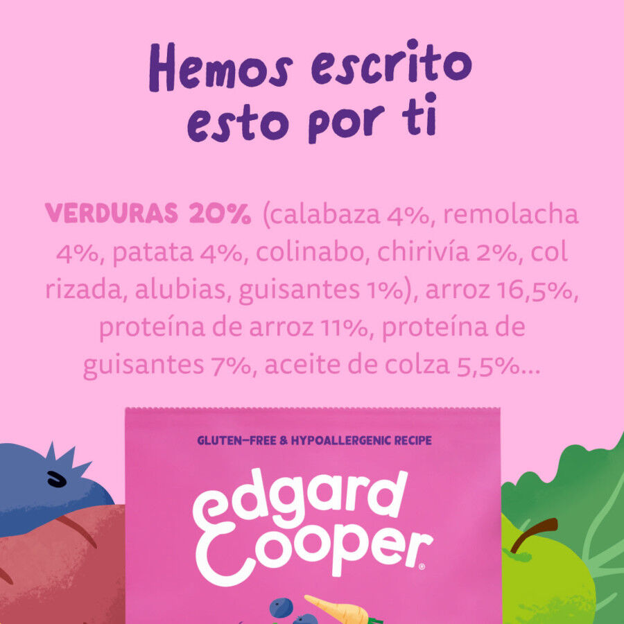 7 kg Edgard & Cooper Remolacha y Calabaza pienso para perros, , large indicador imagen numero 7