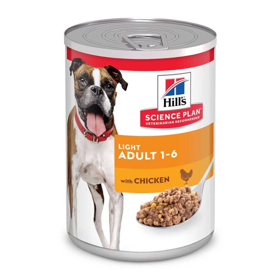 370 g Hill's Adult Light pollo lata, , large Imagen numero 1