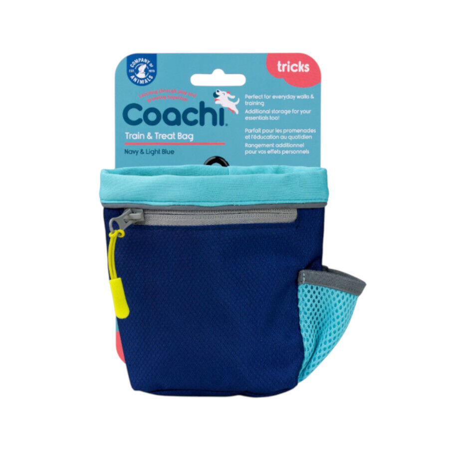 Coachi bolsa porta snacks de adiestramiento azul/celeste para perros, , large Imagen numero 1
