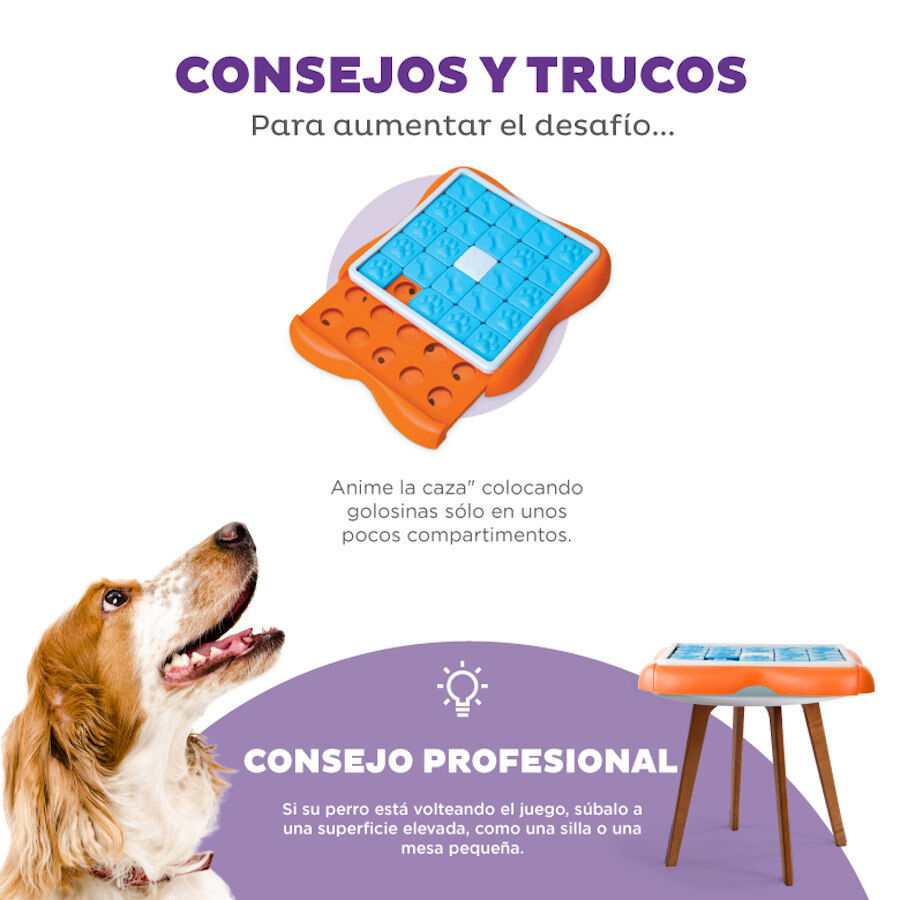 Outward Hound Challenge Slider Rompecabezas de Inteligencia para cachorros, , large indicador imagen numero 5