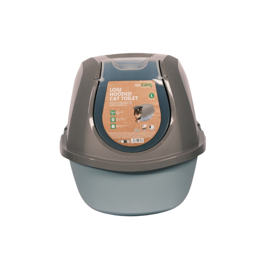 Nice Care Eco Arenero Smart Azul para gatos, , large indicador imagen numero 4