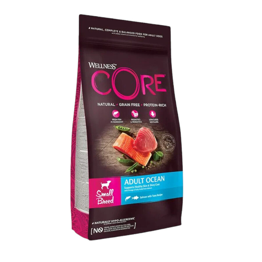 5 kg Wellness Core Adult Small Ocean Salm&oacute;n y At&uacute;n pienso para perros, , large indicador imagen numero 1