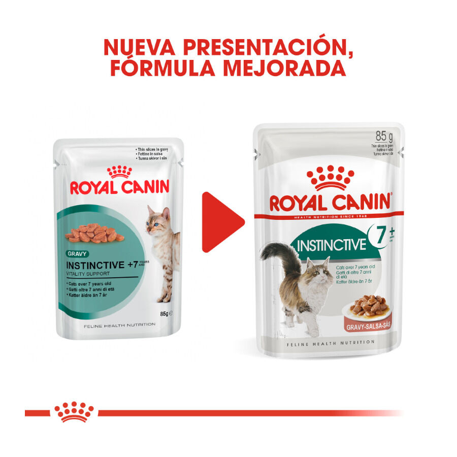 85 g Royal Canin Senior 7+ Instinctive sobres para gatos, , large Imagen numero 3