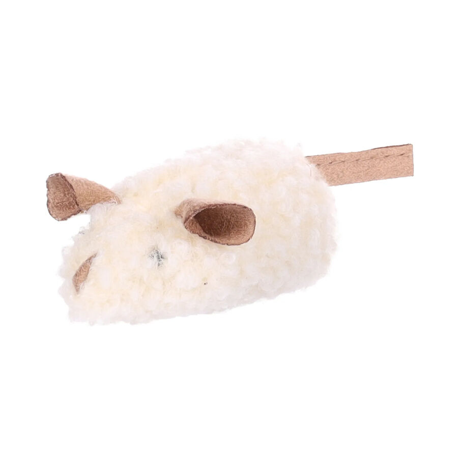 Flamingo Rat&oacute;n de Peluche con Sonido para gatos, , large Imagen numero 1