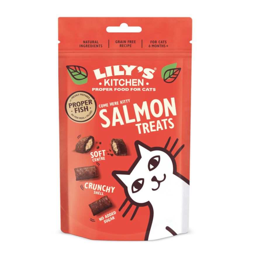 60 g Lily's Kitchen Bocaditos de Salm&oacute;n para gatos, , large indicador imagen numero 1