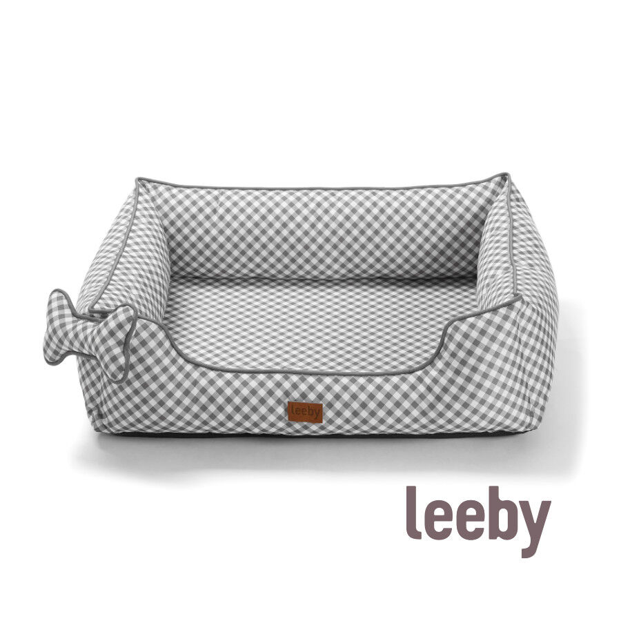Leeby cama viscoel&aacute;stica vichy para perros, , large indicador imagen numero 2