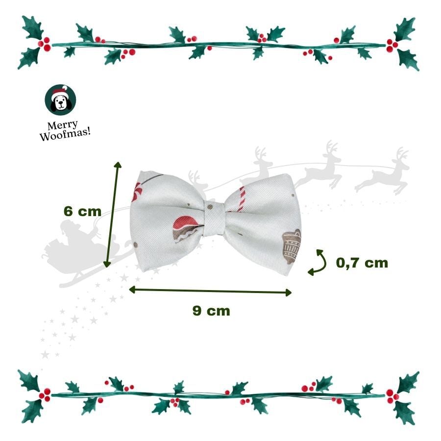 Wonder Christmas Pajarita Caramelo para perros, , large indicador imagen numero 3