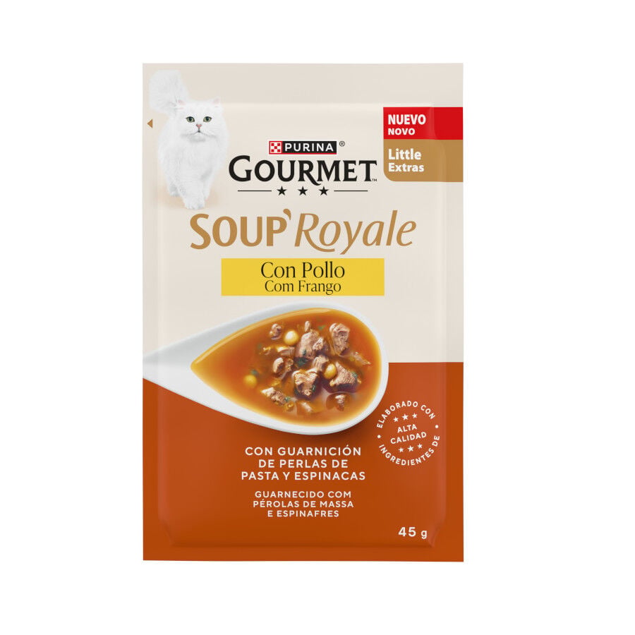 Purina Gourmet Soup Royale Sopa con Pollo para gatos