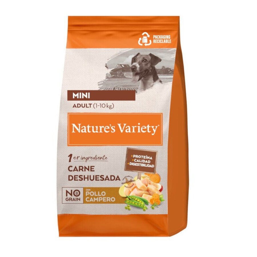 7 kg Nature's Variety No Grain Adult Mini Pollo pienso para perros, , large Imagen numero 1