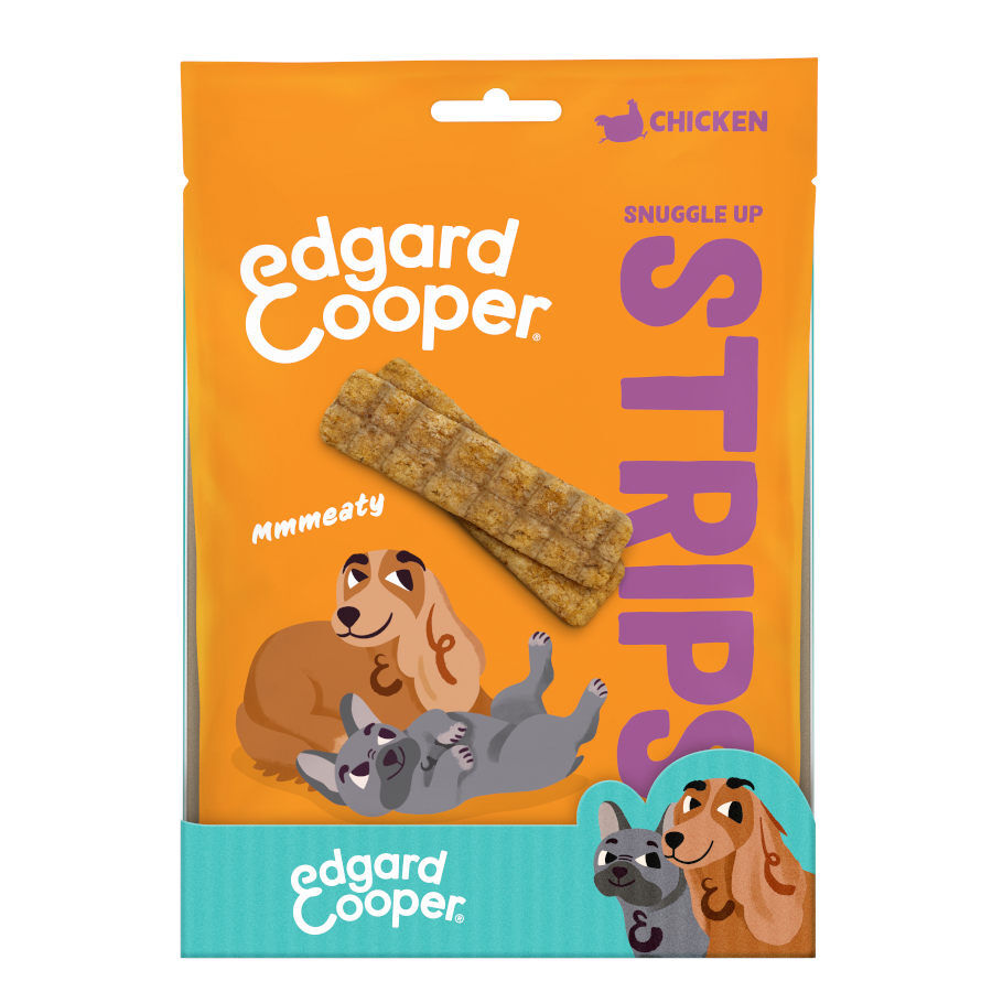 75 g Edgard & Cooper Tiras de Pollo snack para perros, , large Imagen numero 8