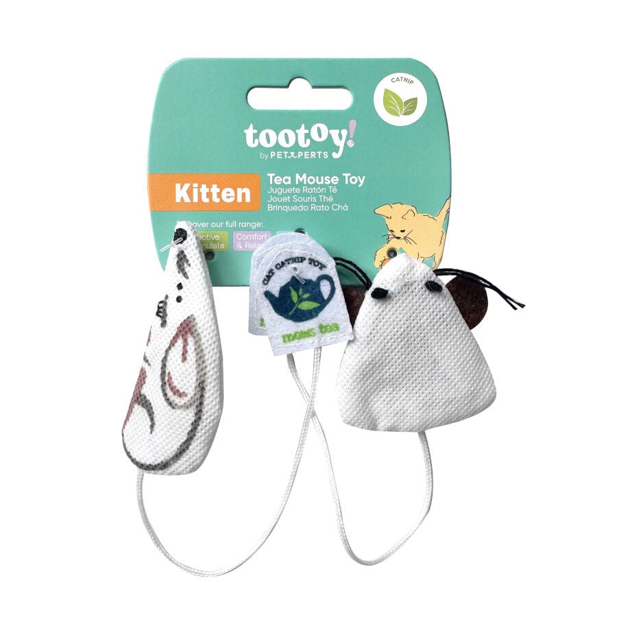 Tootoy! Rat&oacute;n de Tela con Catnip para gatitos, , large indicador imagen numero 10