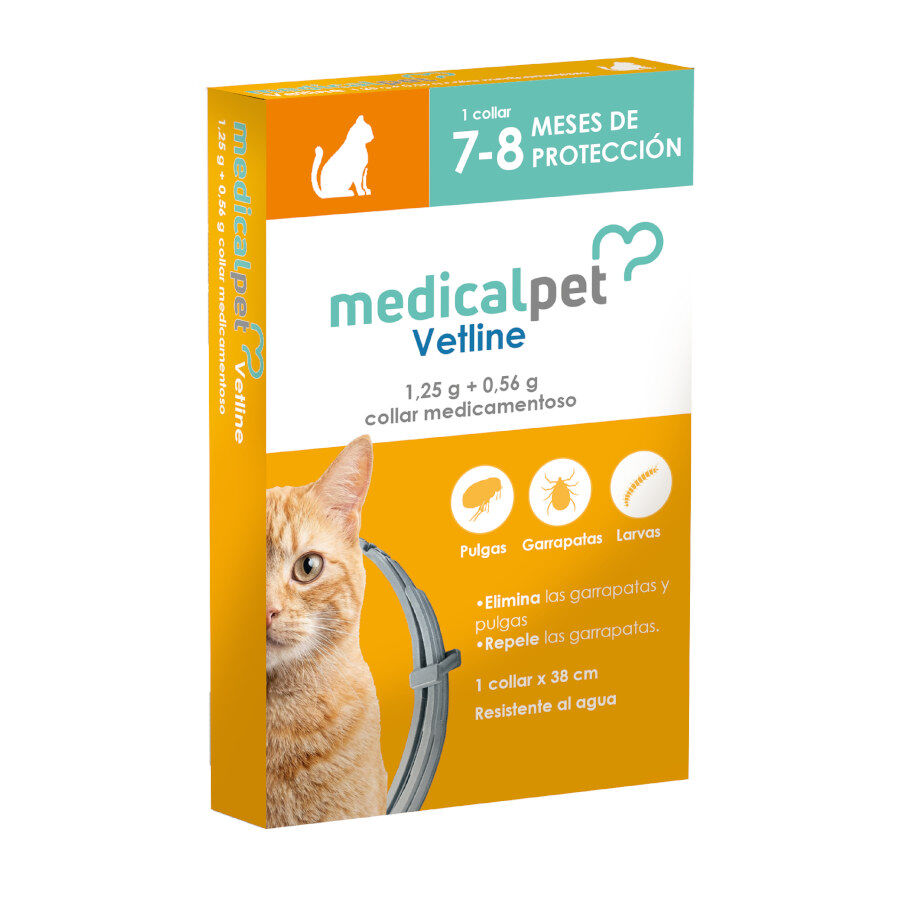Medicalpet Vetline Collar Antiparasitario para gatos, , large Imagen numero 1