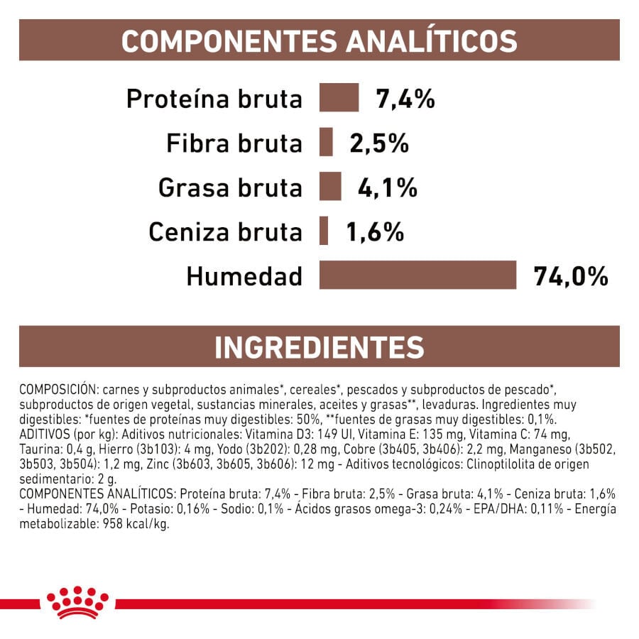 410 g Royal Canin Gastrointestinal High Fibre Pat&eacute; Lata para perros, , large indicador imagen numero 5