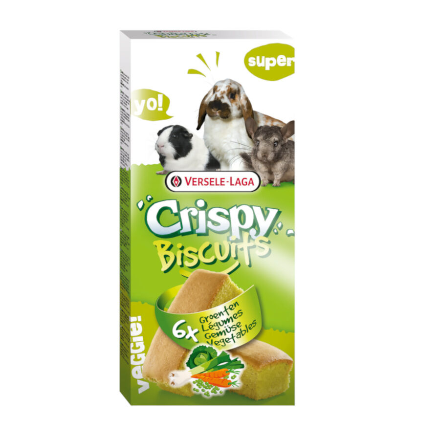 Versele Laga Crispy Bizcochos con Verduras para peque&ntilde;os mam&iacute;feros, , large indicador imagen numero 1
