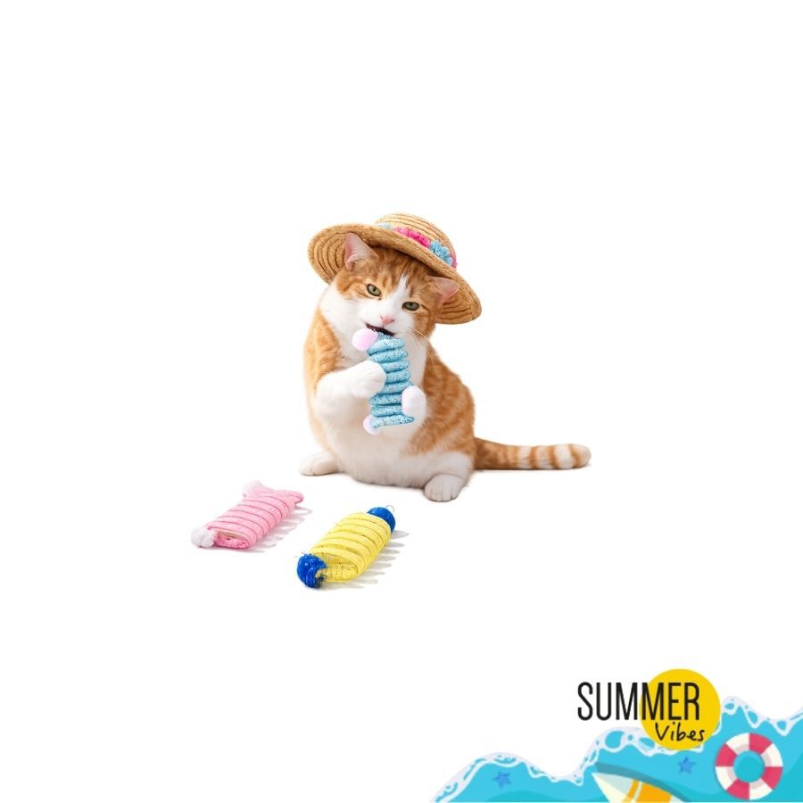 Summer Vibes Pack Muelles Juguete para gatos, , large indicador imagen numero 7