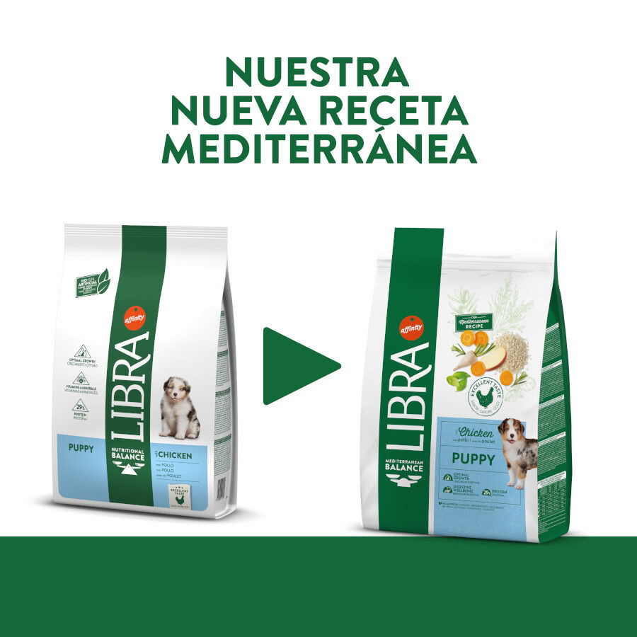 12 kg Libra Puppy Pollo y Arroz pienso para perros, , large indicador imagen numero 2
