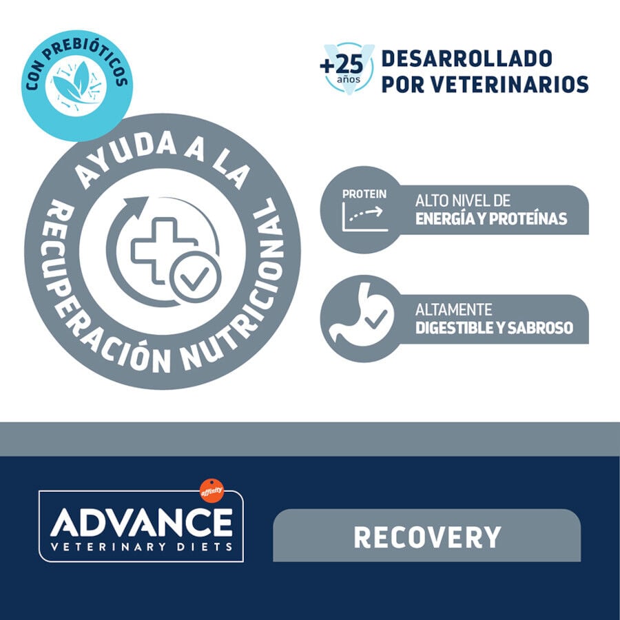 100 g Advance Recovery Sobre para perros y gatos, , large indicador imagen numero 4