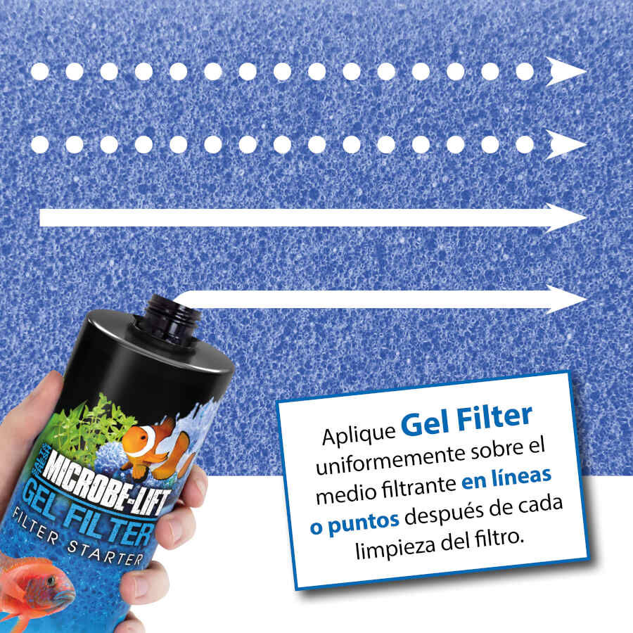 Microbe-Lift Gel Filter Iniciador de Filtro para acuarios, , large indicador imagen numero 3