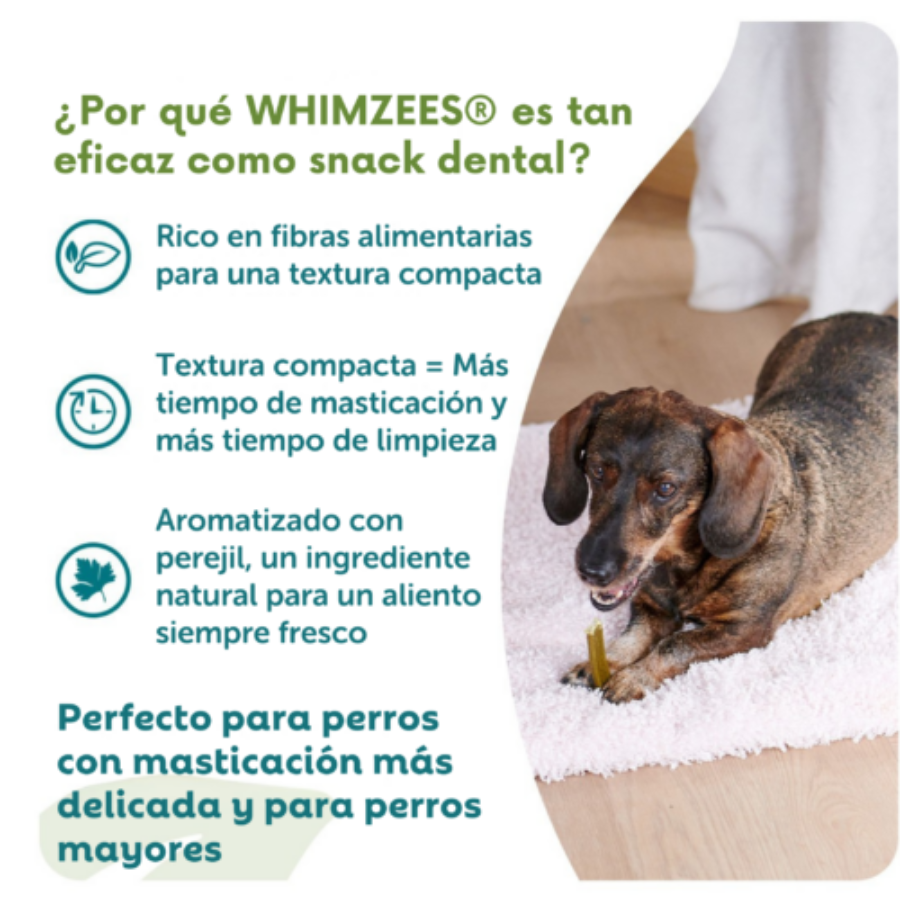 14 barritas Whimzees Snacks Dentales Soft Value Bags M para perros, , large indicador imagen numero 2