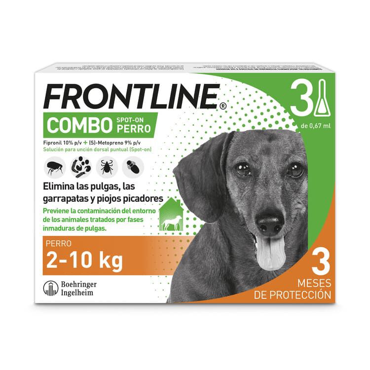 Frontline Combo Pipetas Antiparasitarias para perros peque&ntilde;os, , large indicador imagen numero 1