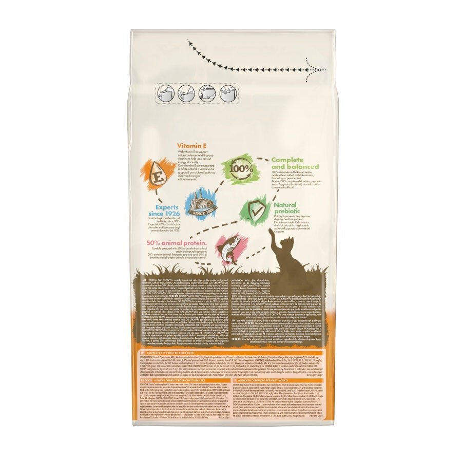 15 kg Cat Chow Adult Salm&oacute;n Pienso para gatos, , large indicador imagen numero 8