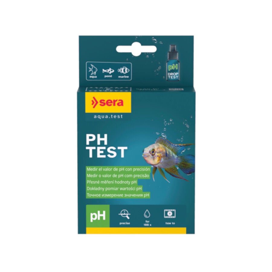 Sera Test de pH para acuarios