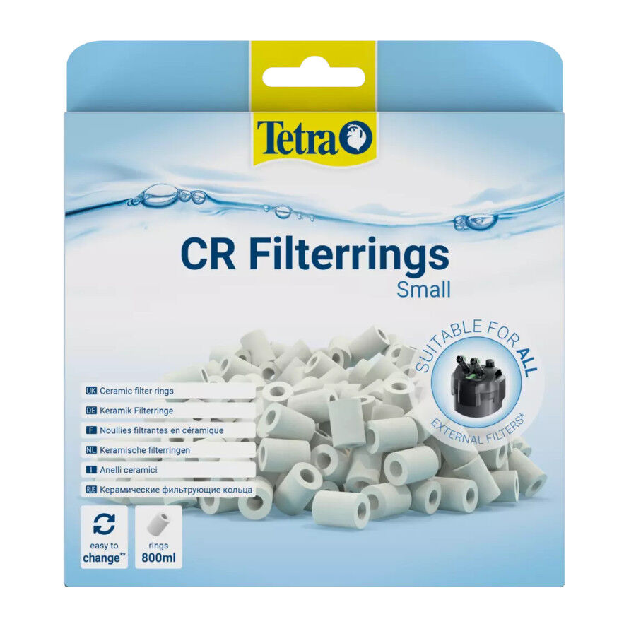 Tetra Anillos de Cer&aacute;mica para filtros de acuario