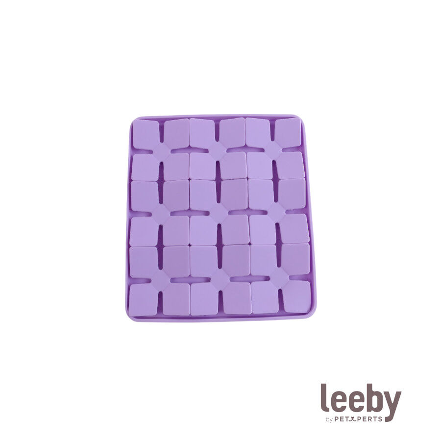 Leeby Alfombrilla de Lamer Morado para perros y gatos, , large indicador imagen numero 2