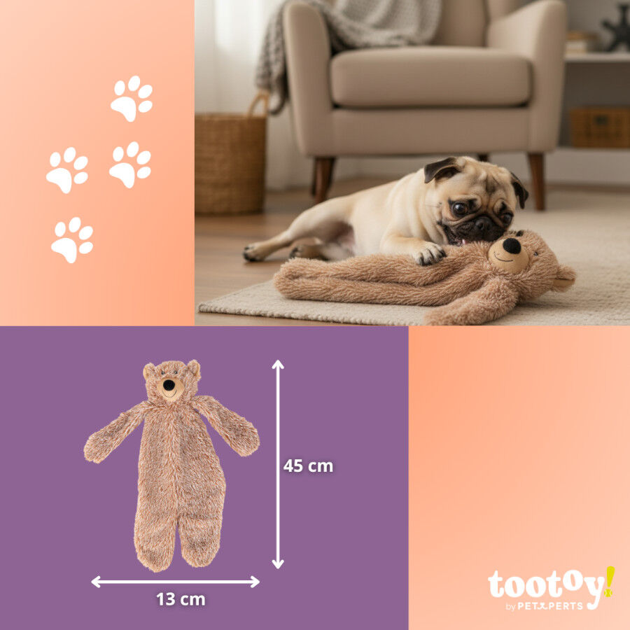 Tootoy! Oso de Peluche con Sonido para perros, , large indicador imagen numero 4