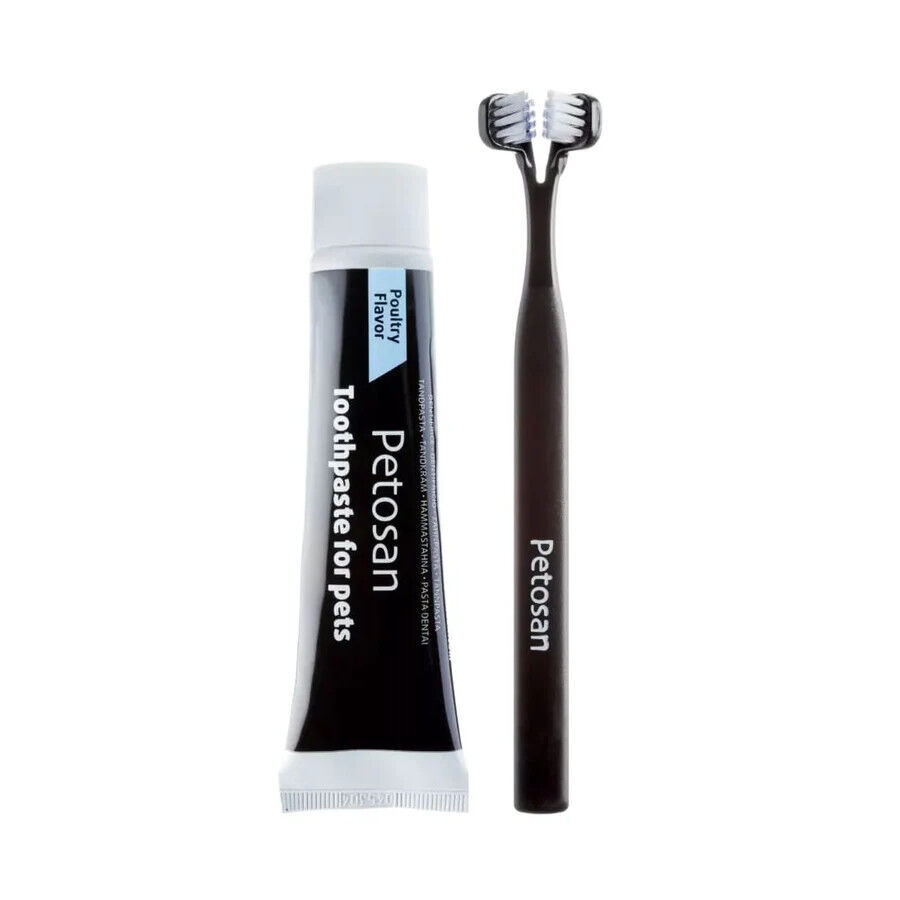 Petosan Kit de Limpieza Dental para perros medianos, , large indicador imagen numero 1