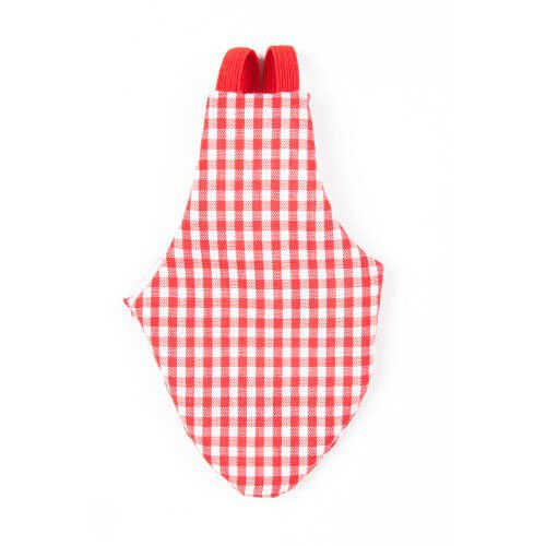 TK-Pet Pa&ntilde;al de Tela con Estampado de Cuadros para cotorras