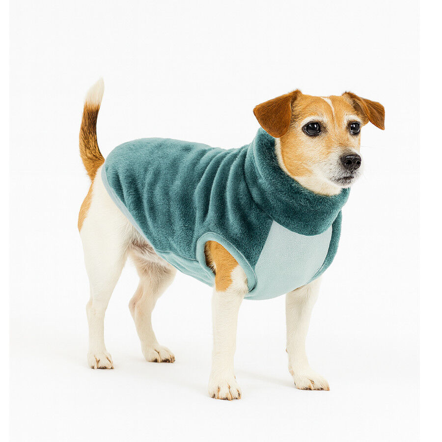 Outech Forro Polar Aguamarina para perros, , large indicador imagen numero 3