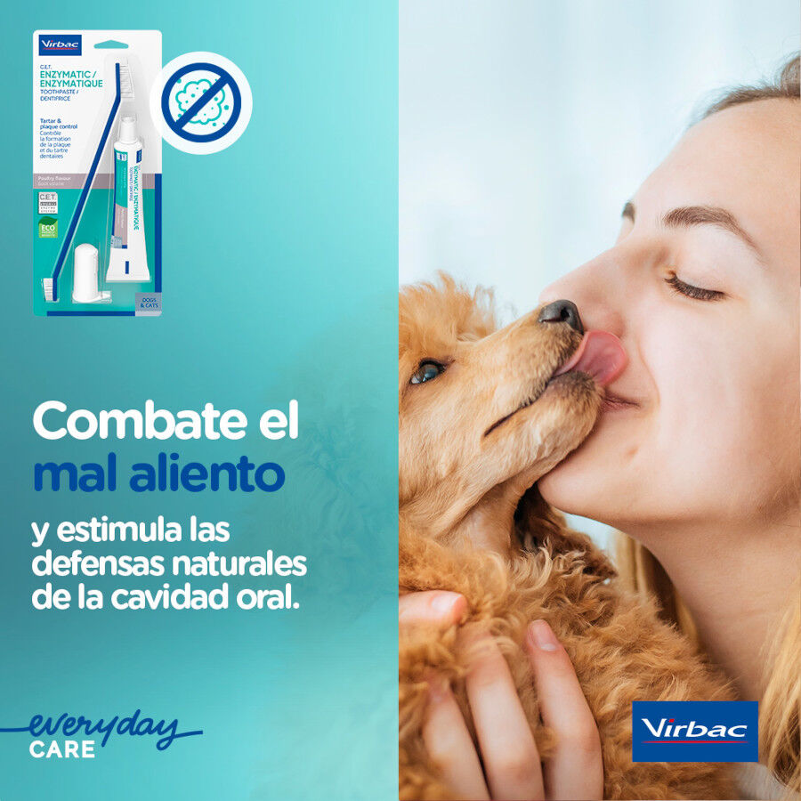 Virbac C.E.T Kit Dent&iacute;frico Enzim&aacute;tico para perros, , large indicador imagen numero 4