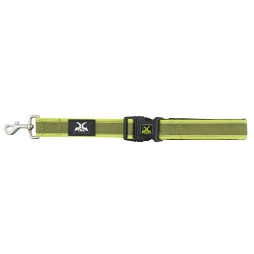 X-TRM Pro Correa corta verde lima para perros