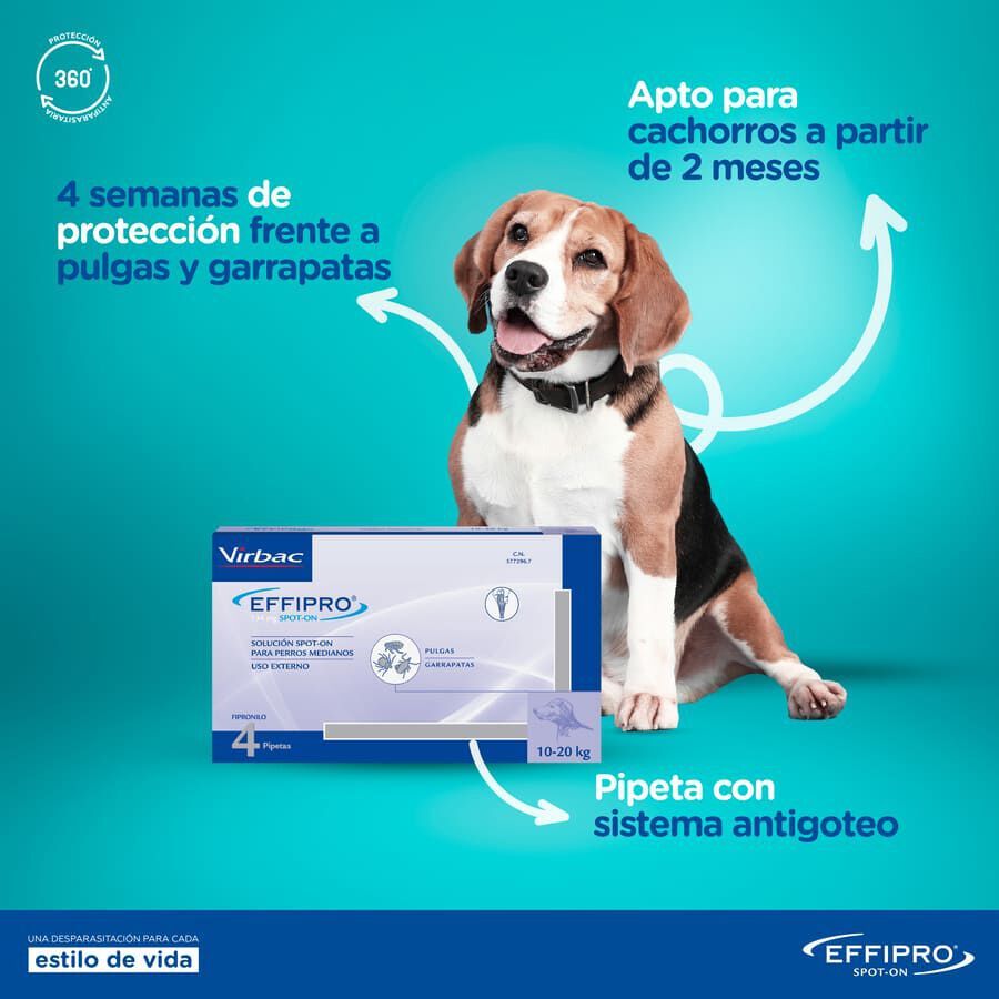 Effipro pipetas antipar&aacute;sitos perros 40-60 kg, , large indicador imagen numero 5