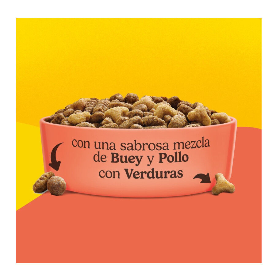 20 kg Friskies Adult Buey con Pollo y Verduras pienso para gatos, , large indicador imagen numero 3