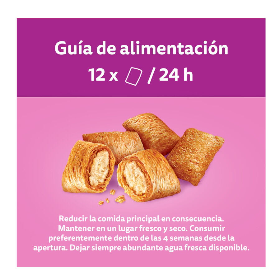 60 g Whiskas Temptations Snacks Salm&oacute;n para Gatos, , large indicador imagen numero 3