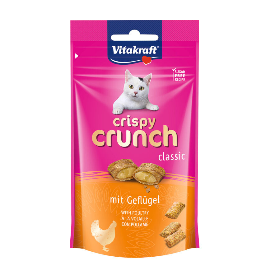 Vitakraft Crispy Crunch Bocaditos de Pollo para gatos