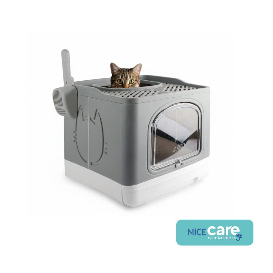 Nice Care Arenero Plegable para gatos