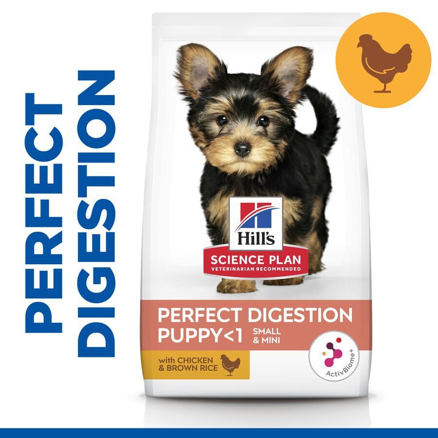 1.5 kg Hill's Science Plan Perfect Digestion Puppy Small y Mini Pollo y Arroz pienso para perros, , large Imagen numero 2