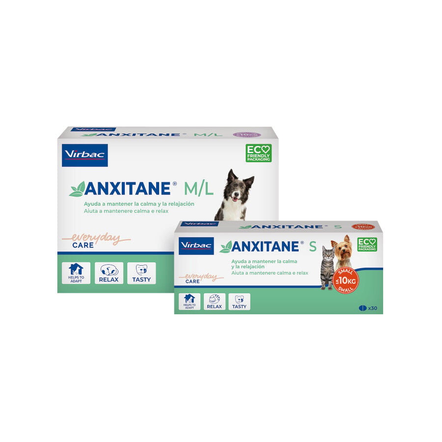 S Virbac Anxitane Relajantes en Comprimidos para perros y gatos, , large indicador imagen numero 1