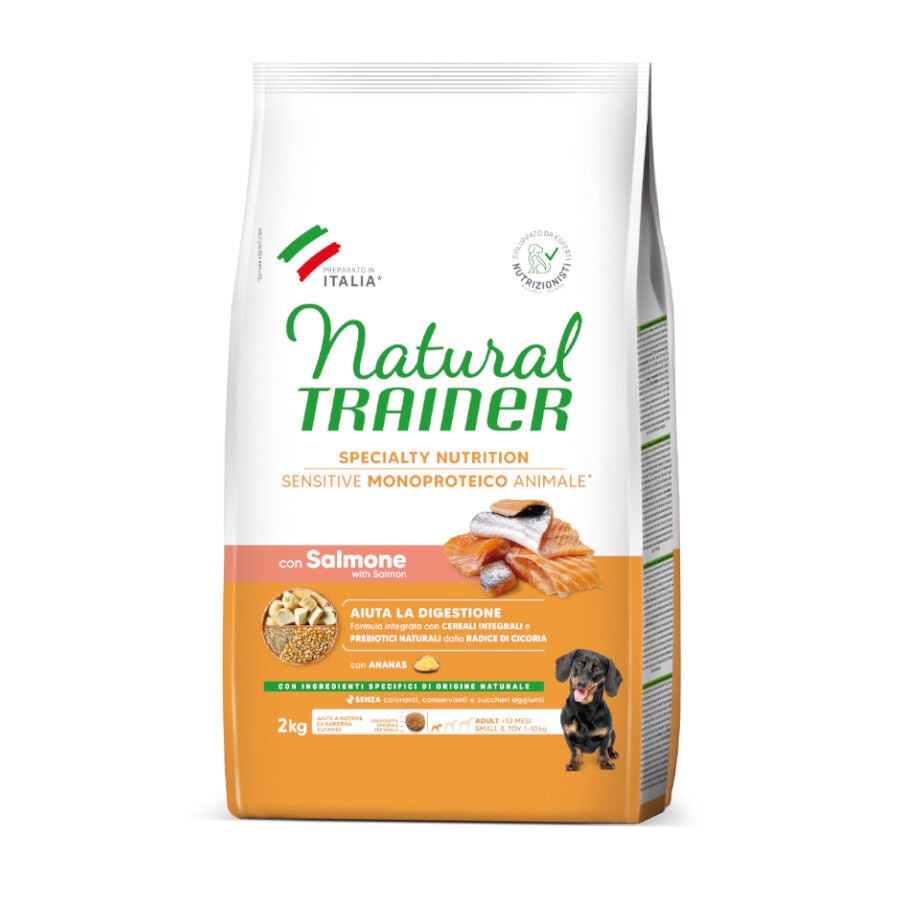 Natural Trainer Adult Mini Sensitive Salm&oacute;n pienso para perros