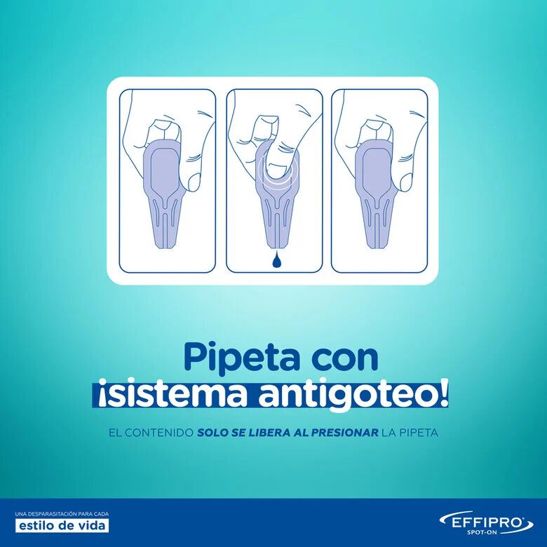 Effipro Pipetas Antiparasitarias para gatos, , large indicador imagen numero 5