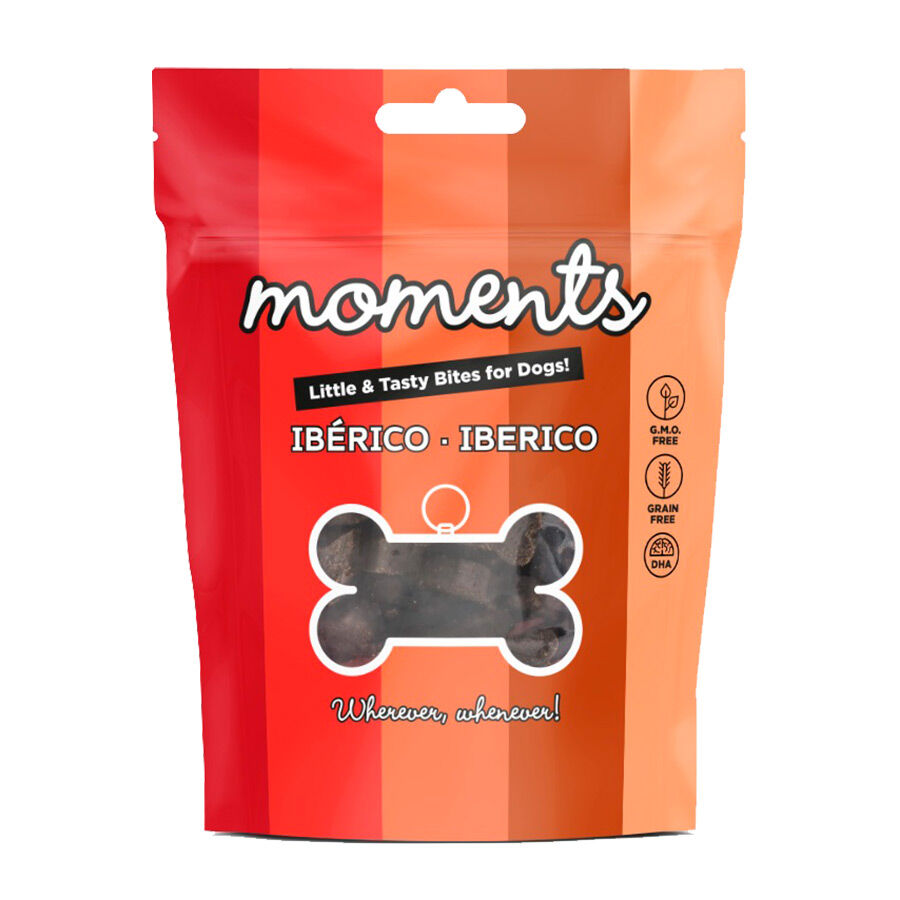 60 g Moments bocaditos de cerdo ib&eacute;rico para perros, , large indicador imagen numero 1